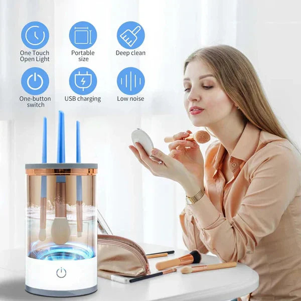 Arabia Glow™ Makeup Brush Cleaner – منظف فرش المكياج