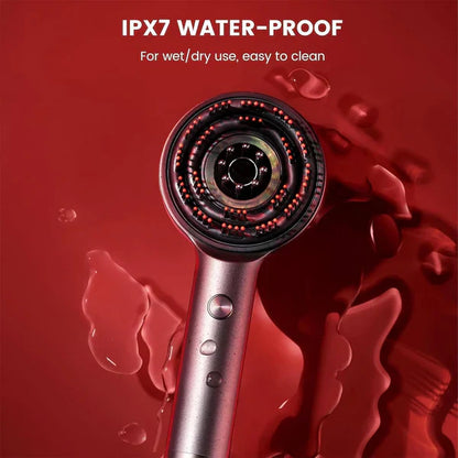 Arabia Glow™ Scalp Massager Brush (Red) – فرشاة تدليك فروة الرأس (حمراء)